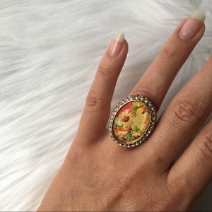 Floral Statement Ring